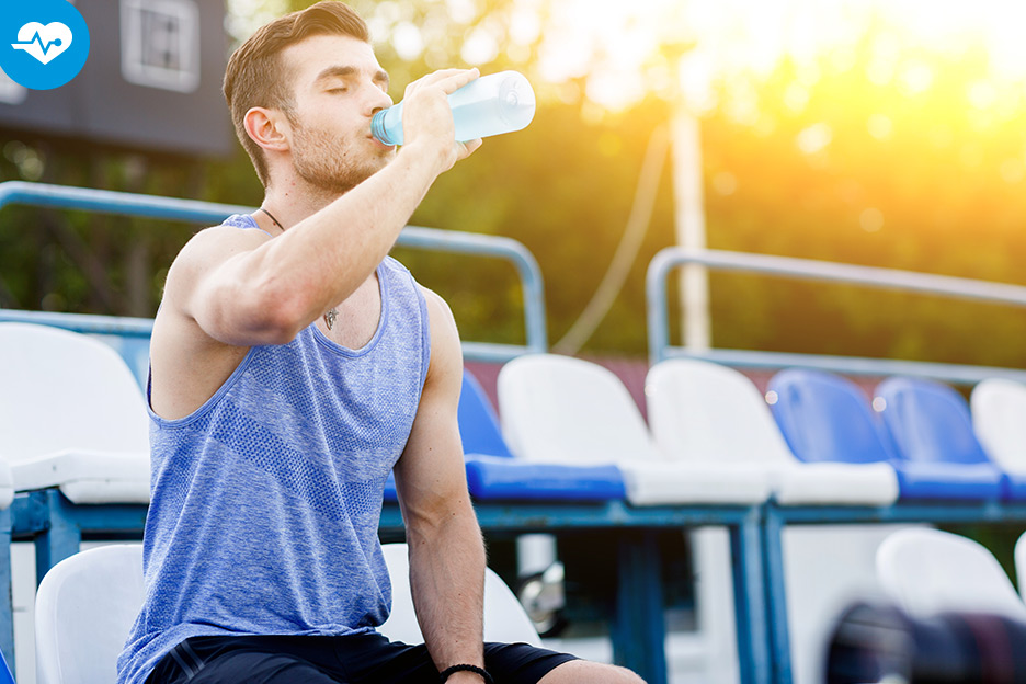 Being properly hydrated for better performance