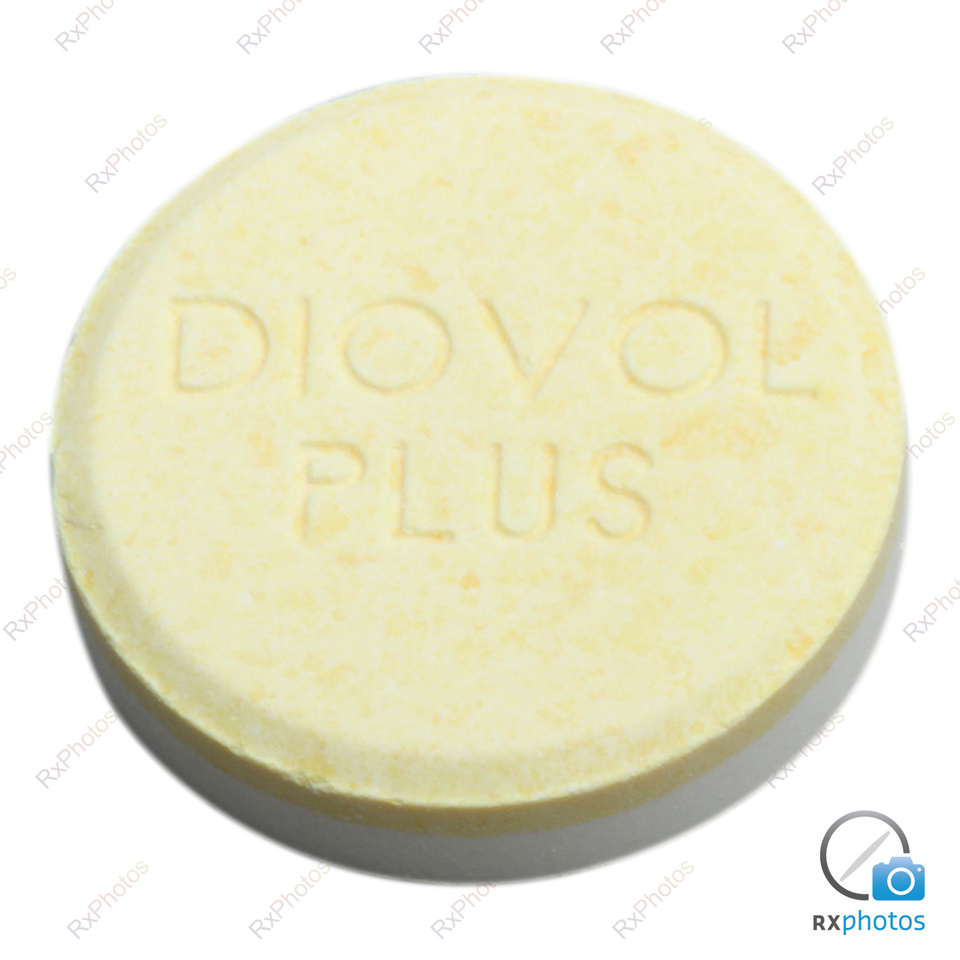 Diovol Plus comprimé croquable 300+100+25mg