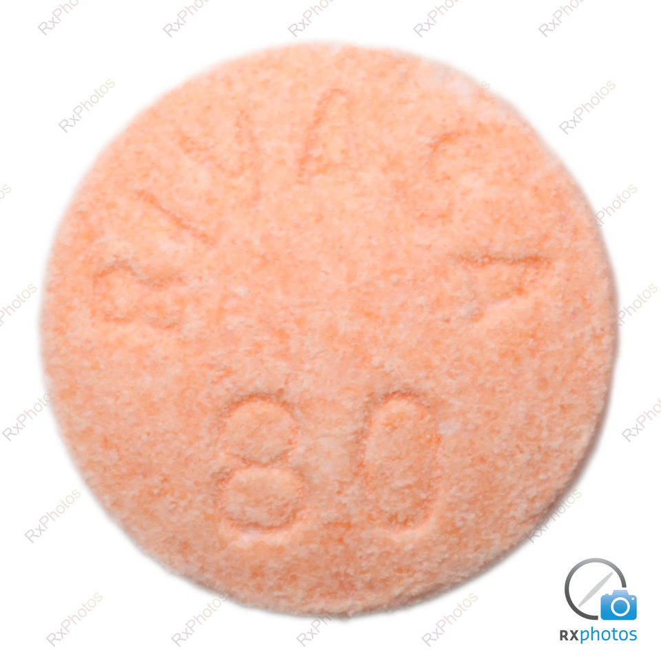 Rivasa chewable tab 80mg