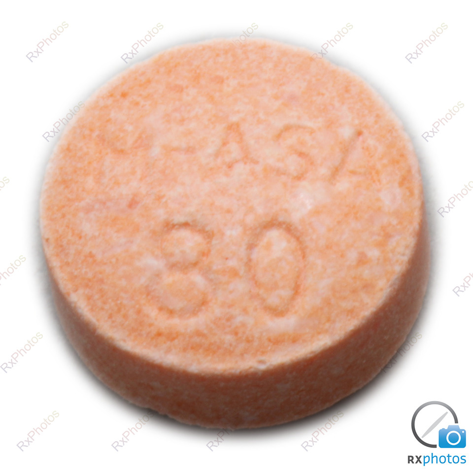 M Asa 80 chewable tab 80mg
