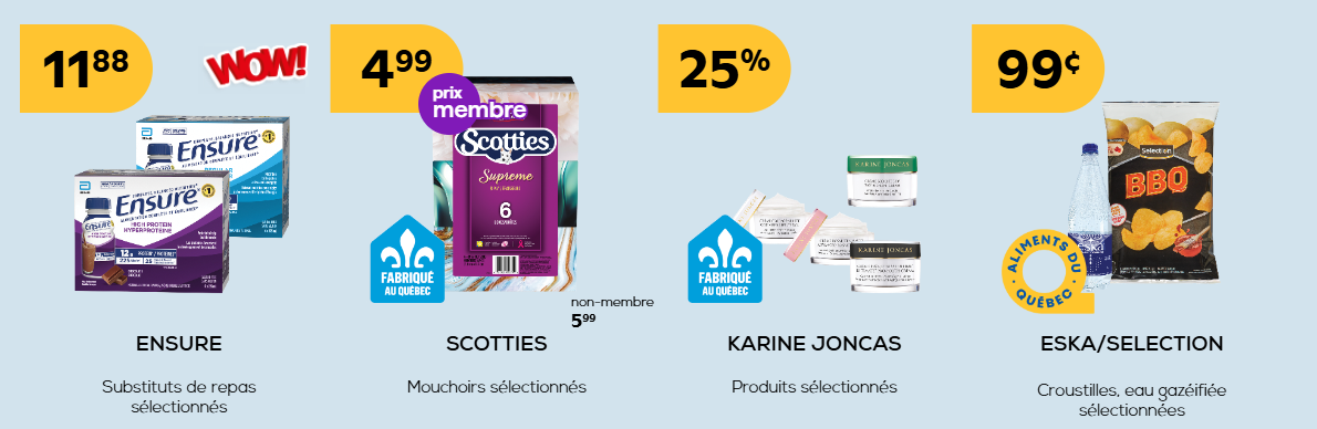 Produits en promotion