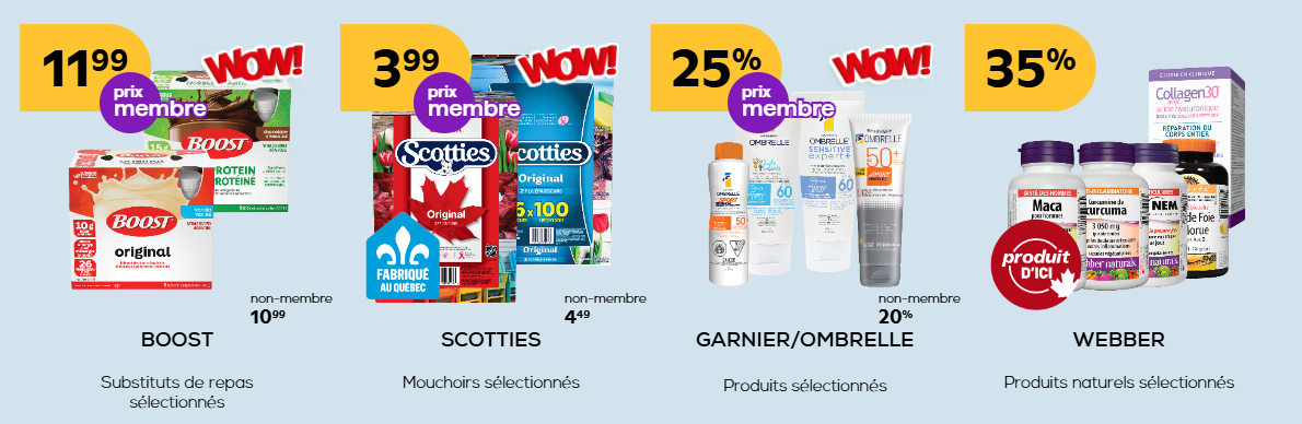 Produits en promotion