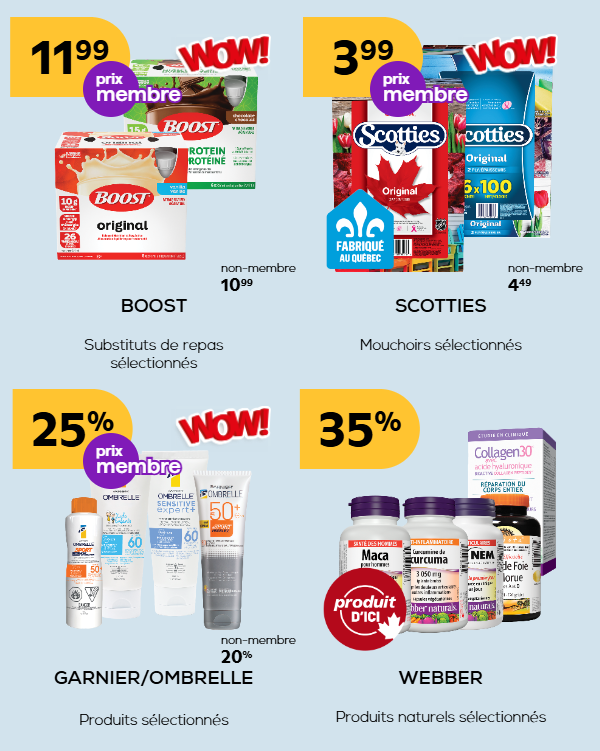 Produits en promotion