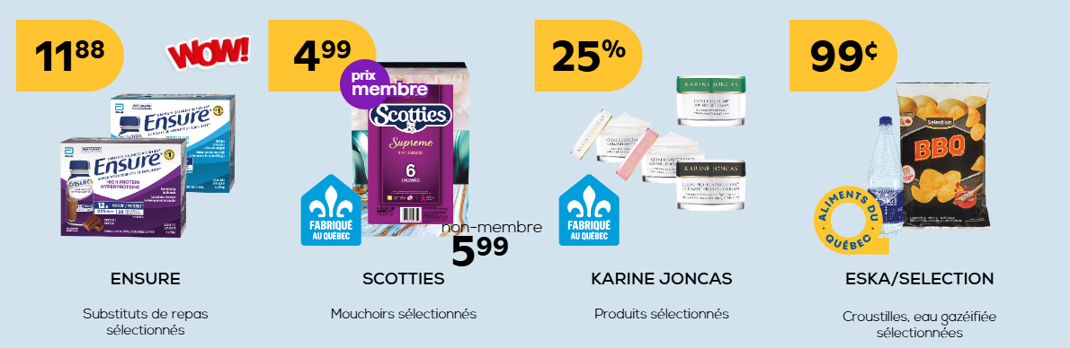 Produits en promotion