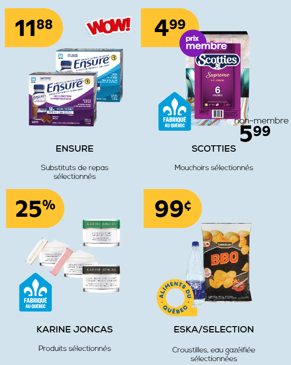 Produits en promotion