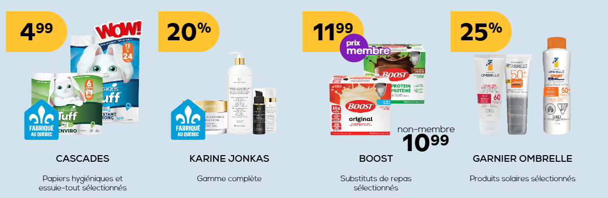 Produits en promotion