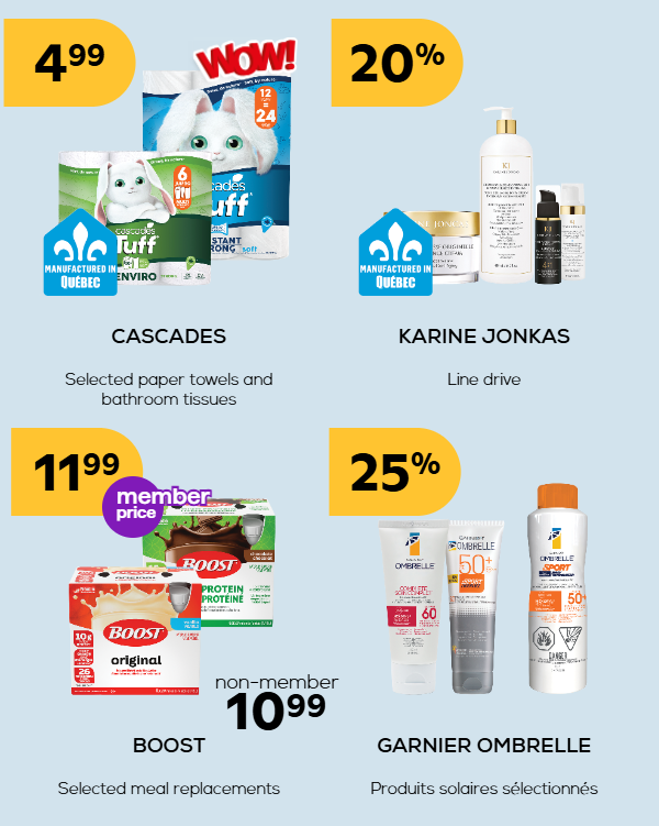 Produits en promotion