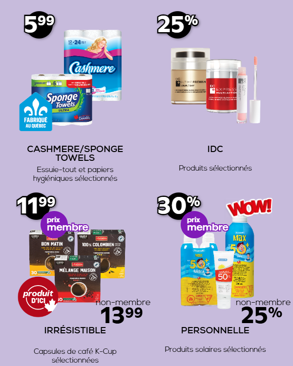 Produits en promotion