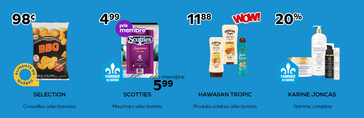 Produits en promotion