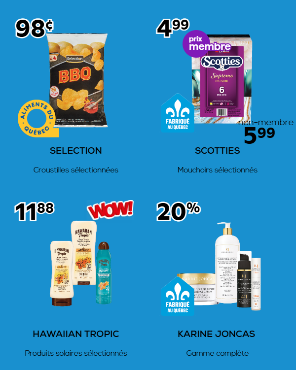 Produits en promotion
