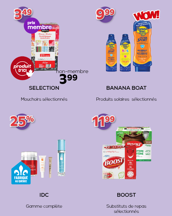 Produits en promotion