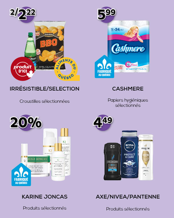 Produits en promotion
