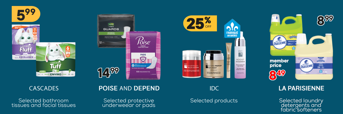 Découvrez les produits vedettes de la semaine