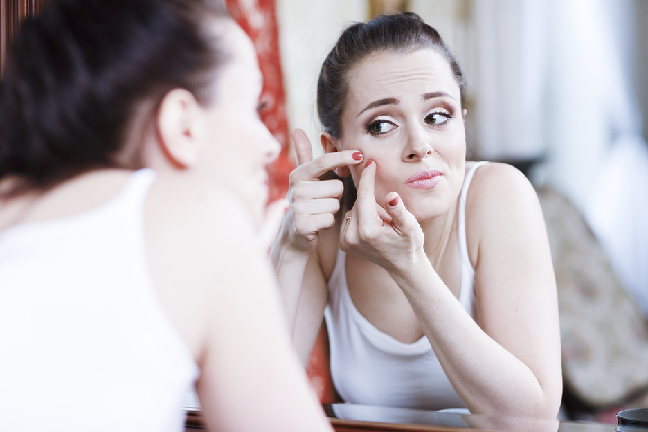 L’acné et les soins de la peau