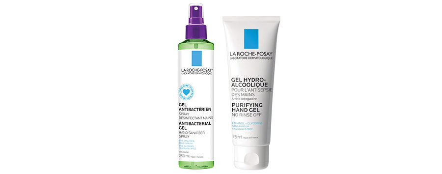 1)	La Roche-Posay Purifying Hand Gel