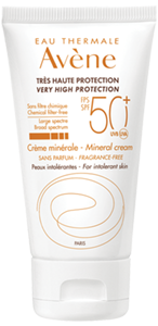 Crème minérale très haute protection FPS 50 d’AVÈNE