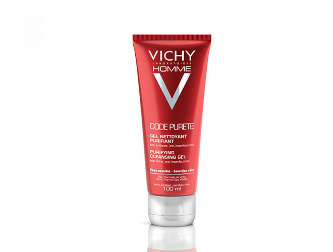 purifying cleansing gel Purity Code from Vichy Homme