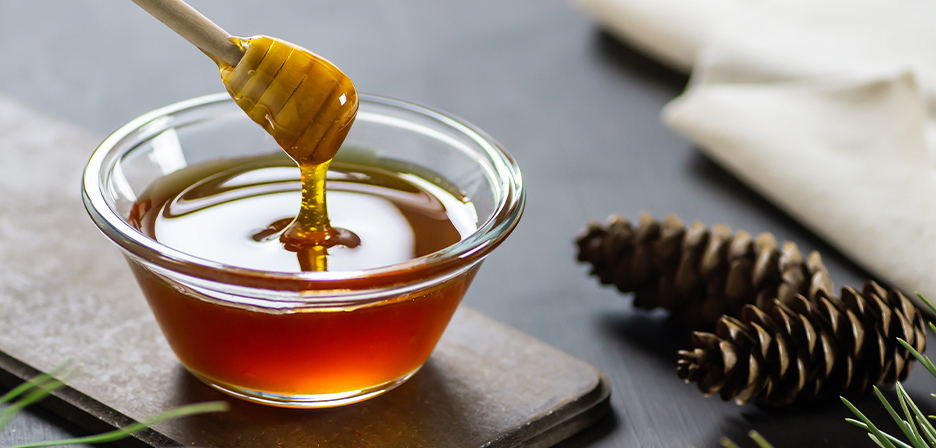 Honey used in cosmetics