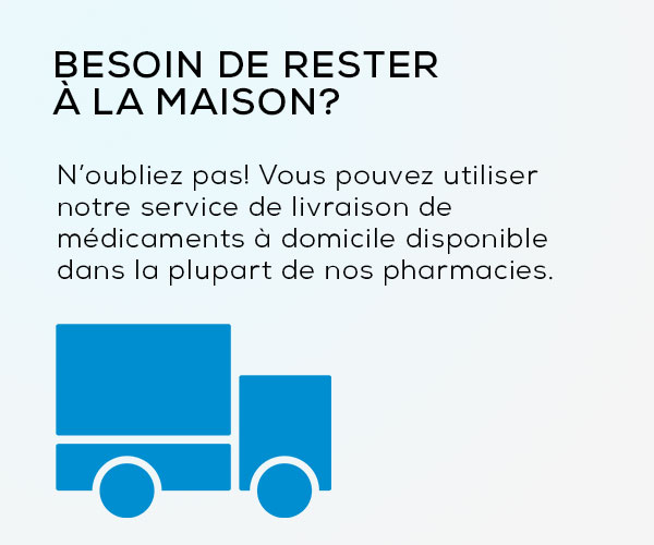 Livraison de médicaments à domicile 