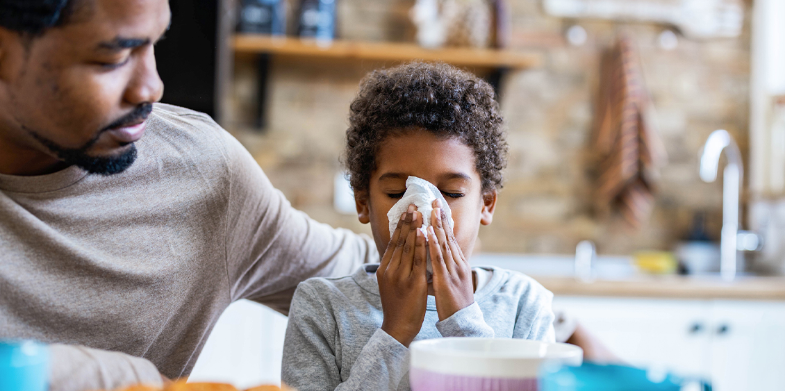 Allergies infantiles : symptômes, types et traitements