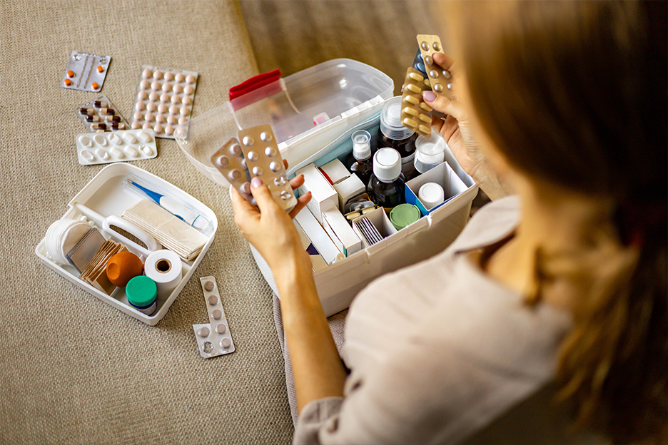 Cleaning out your medicine cabinet in 6 steps