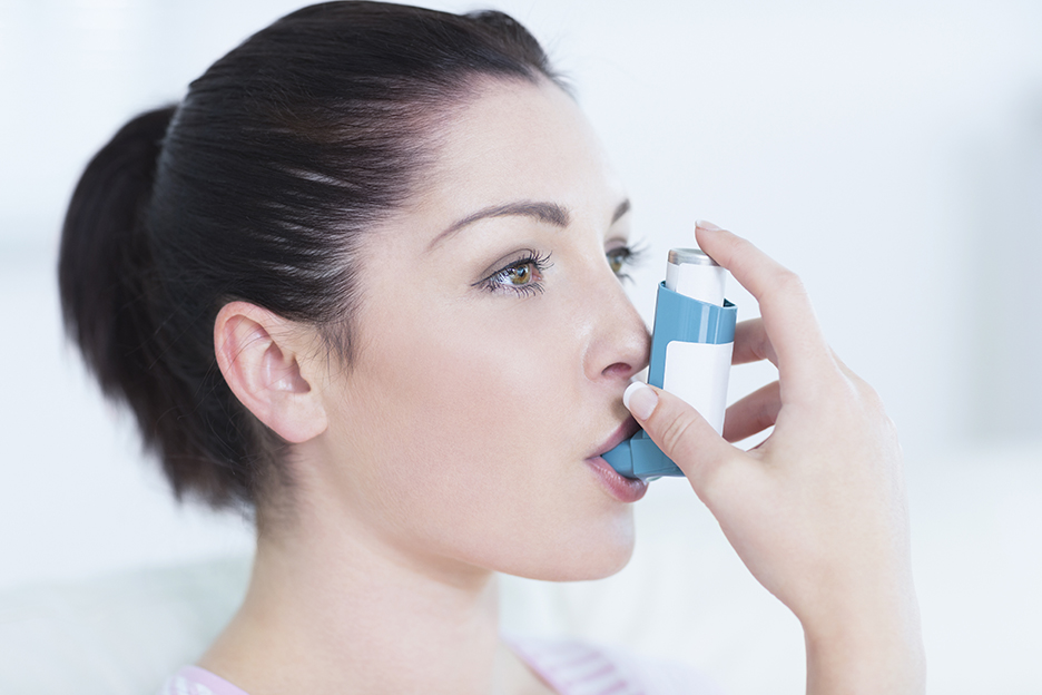 Using inhalers to treat asthma