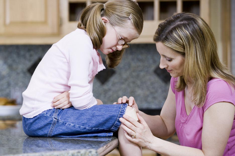 Les premiers soins chez l’enfant