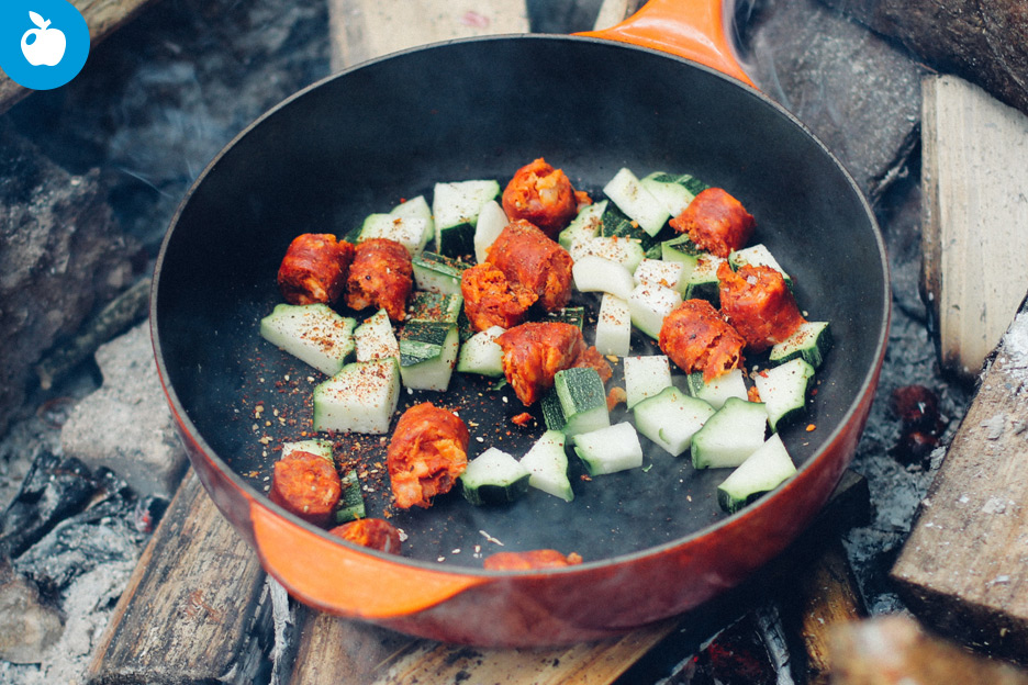 3 trucs simples pour cuisiner santé en camping