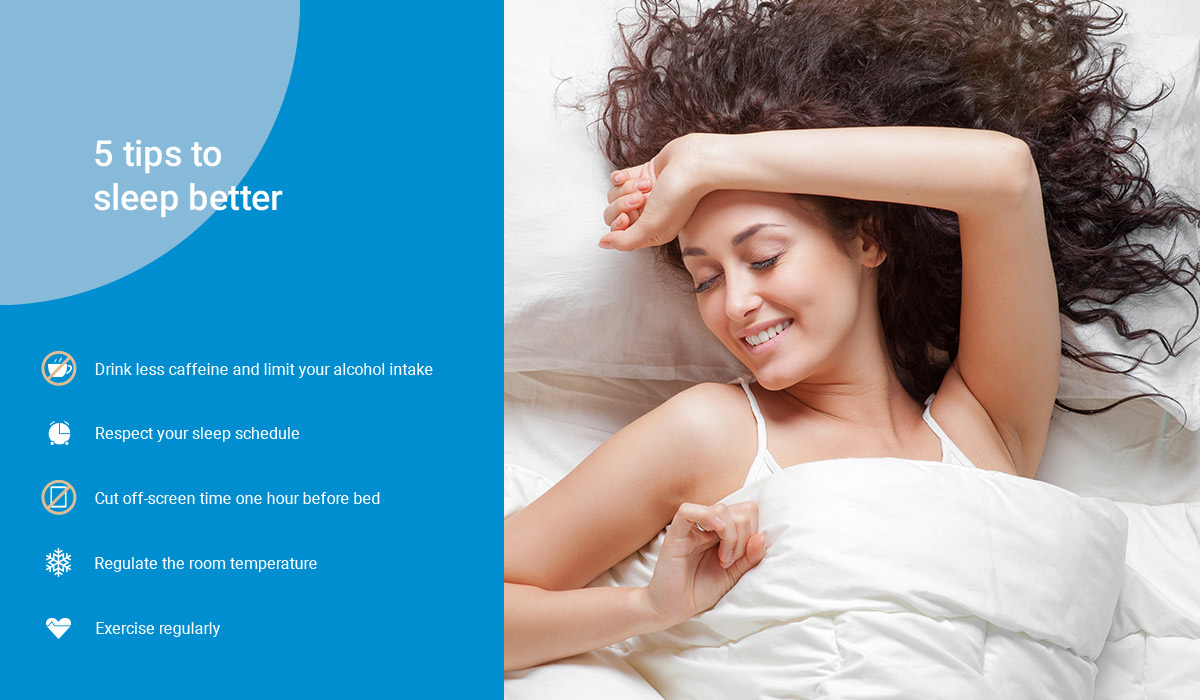 5 tips to sleep better