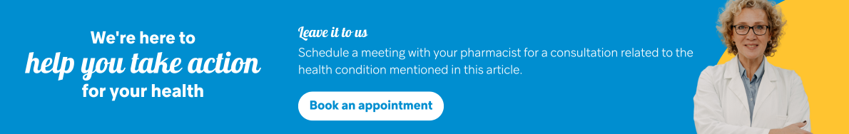 Question about your health - Book an appointment