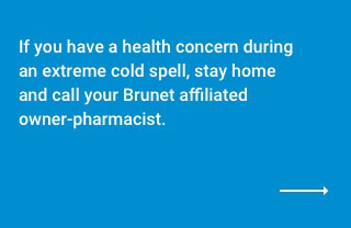 Consult one of Brunet's affiliated pharmacist owners to take your resolutuons one step futher