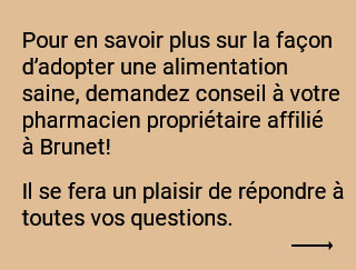 Consulter votre pharmacien