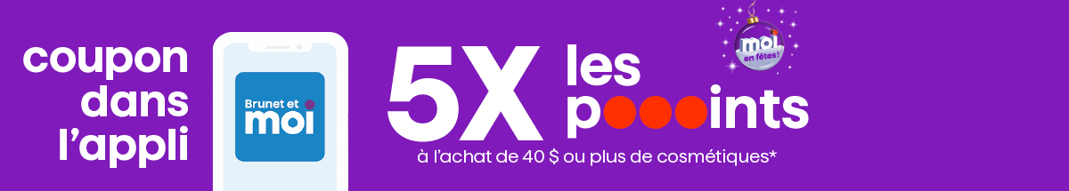 5x les points
