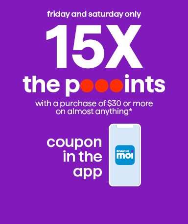 15X the pooooints - Coupons