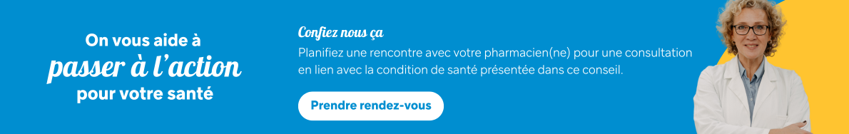 Question sur votre santé - Prendre rendez-vous